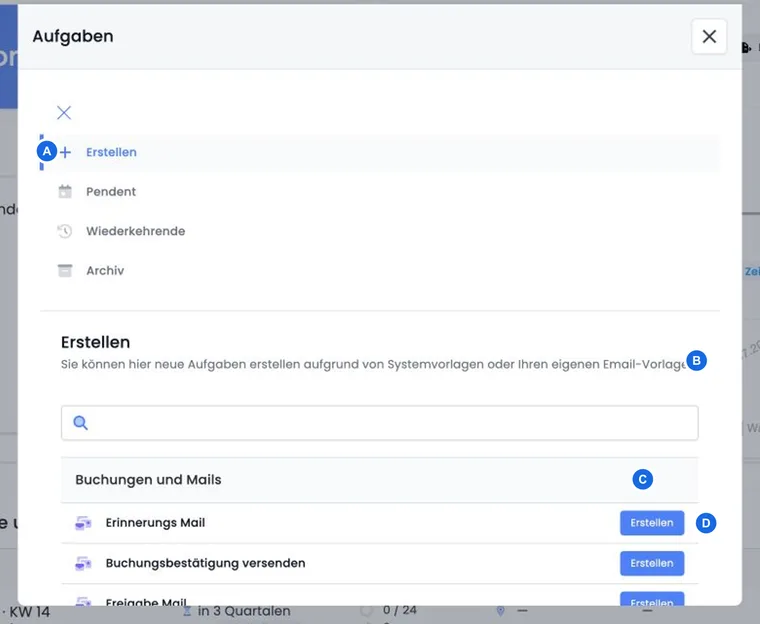 Aufgaben und E-Mails zuverlässig planen