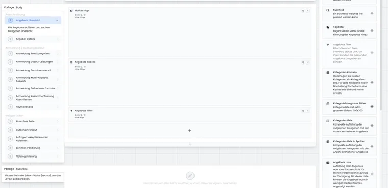 Offer overview in Design Manager